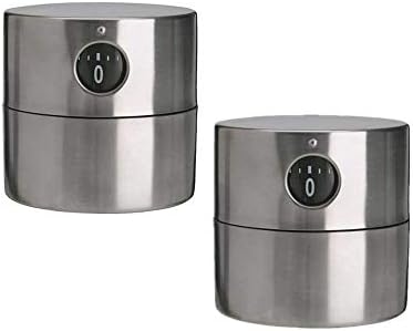 ORDNING Ordning Timer, 2 3/8 "Stainless Steel 2-Pack