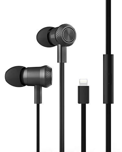 Earbuds/Earphones/Headphones, Premium in-Ear Headphones Compatible with iPhone 11/11Pro/Max/XS/XR/X/8/Plus/7 and iOS 10/11/12/13 MFi Certified Wired with Microphone Controller