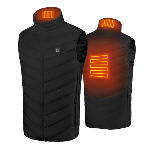 Men and Women Heated Vest for Winter Outdoor, Lightweight Heating Vest With 3 Heat Levels (Battery Not Included)2