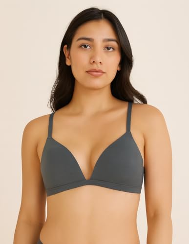 Image of Viola's Secret 6 Pack of Color Print T-Shirt Bras B Cup C Cup and D Cup