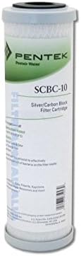 PENTEK SCBC-10 CARBON BLOCK BATTEREOSTATIC FILTER 9-3/4" - 0.5 micron
