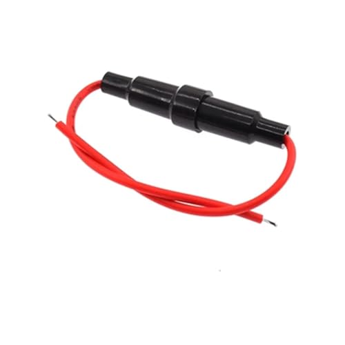Porte-fusible en verre à vis 6x30mm étanche aux vibrations avec fil 22AWG