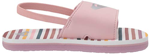 Image of Roxy Girl's TW Finn Sling Back Flip Flop Sandal Sandal, NAVY DREAM, 7 M M US Toddler