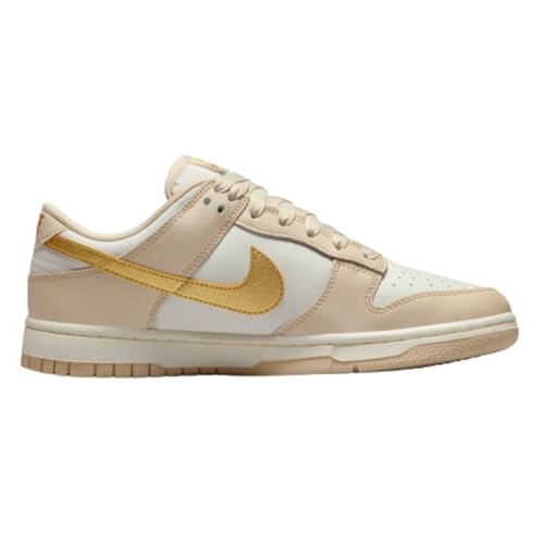 Nike Dunk Low Phantom Metallic Gold (Women's) Size- 122