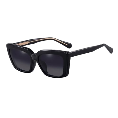 Lunettes de soleil polarisées femme œil de chat tendance avec protection solaire UV400
