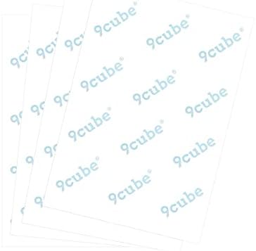 1 Per Sheet, 25 Sheets, A4 White Sticker Paper Labels, Full Size Self Adhesive Sticky Address Mailing Printer Labels Self Sticker Sheets, Laser/Inkjet Printing, 199.6mm x 289mm, 25 Labels