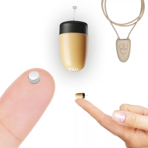 Pinganéis ocultos pinguim oculto exames micronano - auricular espia sem fios exame com colar V4 Bluetooth microfone integrado. (Supermini + Micronano + V4, carne)