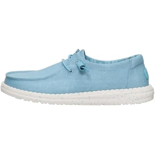 HEYDUDE Wendy Stretch Canvas Women’s Shoes, Women’s Slip-on Loafers, Comfortable & Light-Weight