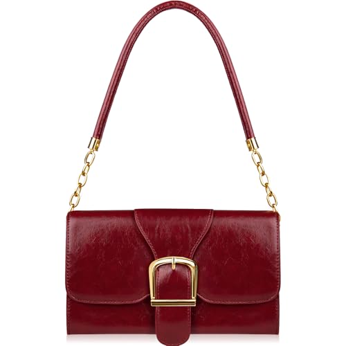 Image of Shoulder Bag for Women, Faux Leather Women's Shoulder Handbags, Fashionable Tote Purses for Women