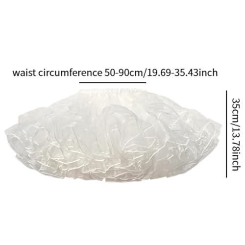 Women's Crinoline Underskirt Tutu Skirt for Wedding Ballet Gown Lolita Cosplay2