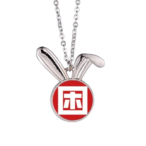 Pendentif lapin chinois fatigué pour parfaire votre look casual de bureau