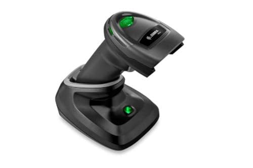Zebra DS2278 scanner sans fil Bluetooth noir avec câble et support