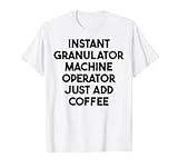 Instant Granulator Machine Operator Add Coffee