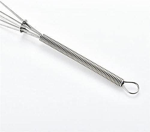ddq Wisk Whisk Stainless Steel Mini Spring Handle Hand Mixer Small Cream Mixer Household Kitchen Tool Mixer