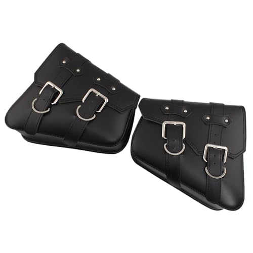 Sacoche de selle moto en PU finition premium pour Thruxton et Bonneville