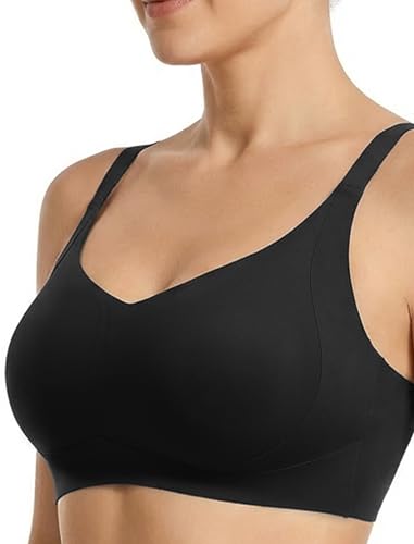 Image of COMFELIE Smooth Seamless Minimizer Bras Non Padded Comfy Everyday Bra No Underwire Supportive Bralette