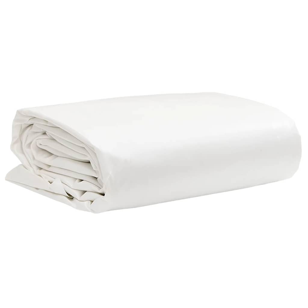 Lona de protección impermeable 6 x 8 m, resistente al desgarro, 650 g/m², lona recubierta de PVC para muebles de jardín, remolques de leña