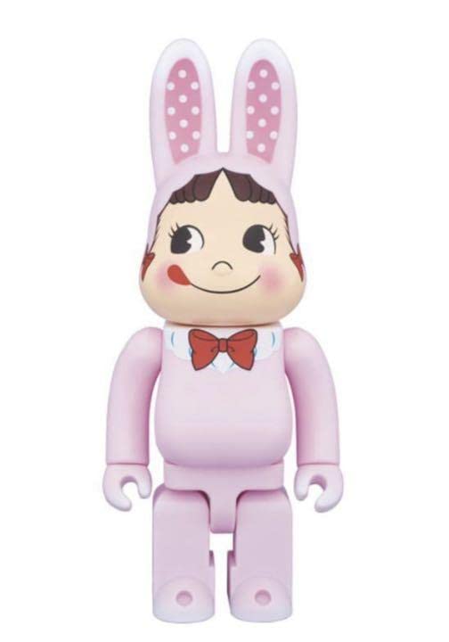 Amazon.co.jp: ベアブリック 不二家 RBRICK 着ぐるみペコちゃん 400 