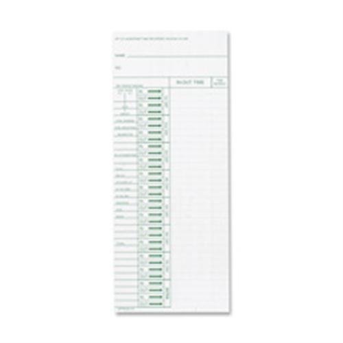 Acroprint Time Recorder Products - Weekly Time Cards, for TAT 310, 200/PK - Sold as 1 PK - Weekly time Card fits Acroprint ATT 310 totaling time Recorder.