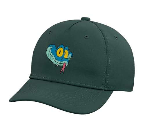 Disney Zootopia 2 Gary DeSnake Big Face Halloween Costume Adjustable Printed Baseball Hat Dark Green