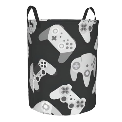 Panier à linge manette de jeu grand format pour chambre
