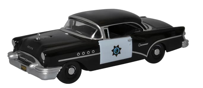 Modelo a Escala 1/87 Auto Negro Century 1955 CHP miniatura 1