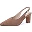 Brown Suede Block
