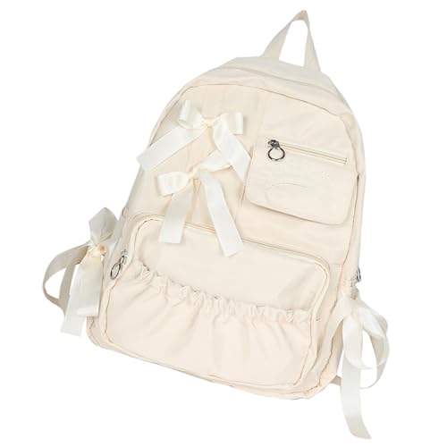 Rucksack anime school étanche en nylon à poches multiples pour les cours et les loisirs