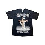 Sleeve type short sleeve Cradle of Filth Touched by Jesus T-Shirt Doubleide. BlackBlackS