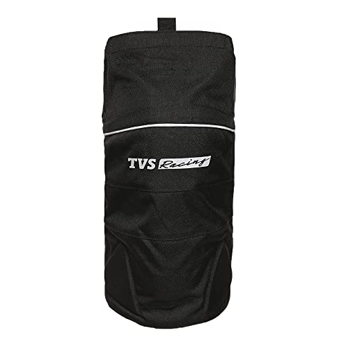 Image of TVS Knee Guards for Bikers-CE Level 2 Certified Impact Resistance, Enhanced Visibility with Reflective Accents, Adjustable & Comfort Fit, 600D Polyester, Breathable for Long Rides