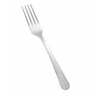 Winco 12-Piece Windsor Dinner Fork Set, 18-0 Stainless Steel,Silver
