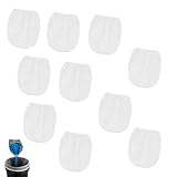 XINTANGXIA 10 Stück Farbsiebbeutel 1 Gallonen Feine Netz-Siebbeutel mit Elastische Öffnung Weiße Filterbeutel für die Filtration von Flüssigkeiten (28 x 32cm)