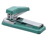 Swing-Arm Swivel Stapler, 360 Degree Rotate Desktop Staplers for Booklet or Book Binding,Metal Base,20-25 Sheet Capacity,24/6 Staple