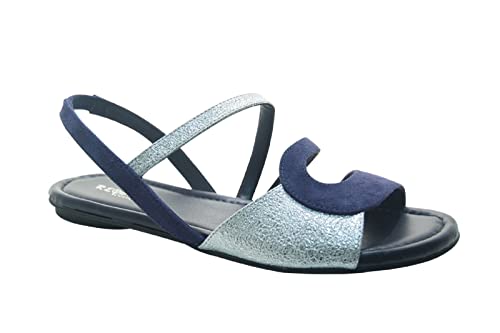 Reqins - Bengal - Sandale Charles IX - Bleu Ocean