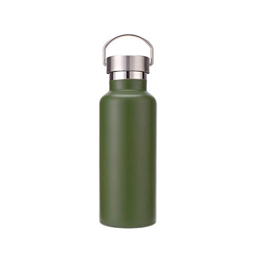 Bouteille isotherme inox sans BPA contre l'eau tiède en plastique