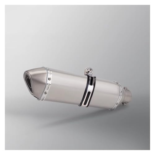 Silencieux d'échappement universel 51mm en acier inoxydable pour moto Ninja 400 et R3