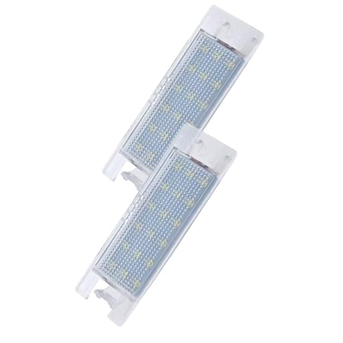 Luz de matrícula de coche FIAT Bravo 51762788 plafón trasero Linea 2007 Croma 2005 2 uds