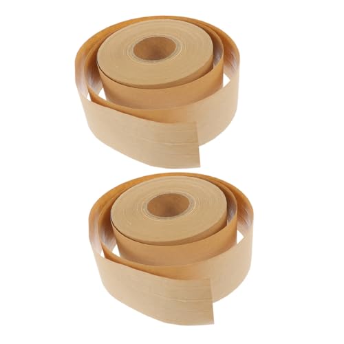 Ruban adhésif pour encadrement kraft 48mmx50m lot de 2 rouleaux bruns