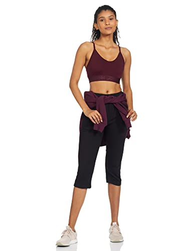Image of Reebok Women's Polyester Lightly Padded Wire Free Standard Sports Training Bra