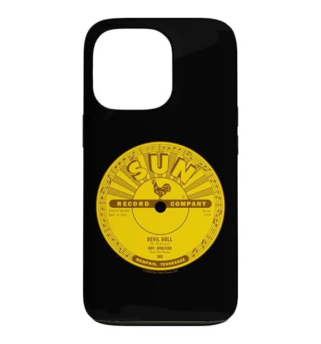 Sun Records X ���C�E�I�[�r�\�� �f�r���h�[�� ���R�[�h���[�x�� �X�}�z�P�[�X iPhone 13 Pro �p