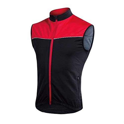 Gilet cyclisme sans manches réfléchissant VTT coupe-vent étanche L - 4