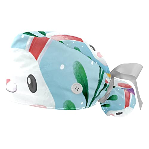 Chapeaux bouffants lapin casquettes de travail ajustables femmes hommes