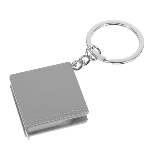 Cinta métrica mini retráctil 1 m con llavero miniatura 1
