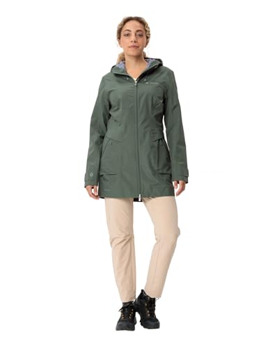 VAUDE Women's Skomer Parka II, Parka, agave, 40