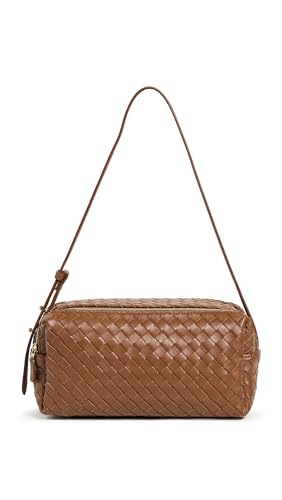 Women's Trousse Woven Leather Shoulder Bag