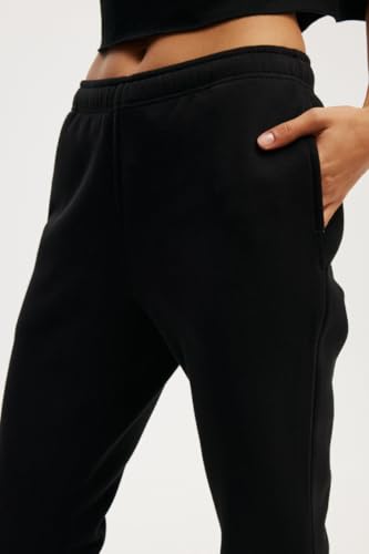 Image of dockstreet Straight Wide fit Long Length Trouser Style Drawstring Trackpant for Women /Trending Sporty Style, Relaxed Casual Pants for Women