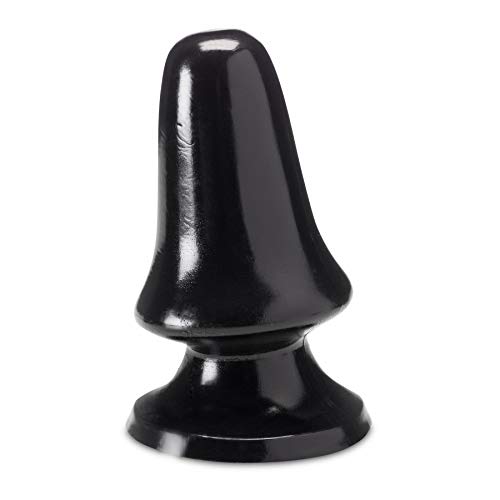 Plug anal XXL noir HardToys HT03 17x9.5cm grand accessoire intime adulte