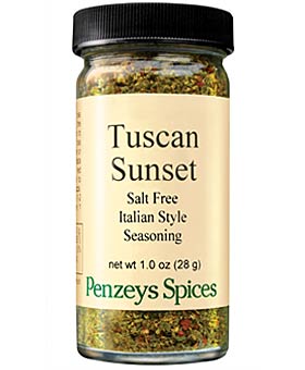 Tuscan Sunset By Penzeys Spices 1 oz 1/2 cup jar ...