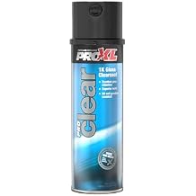 ProXL ProClear Clear Coat Aerosol 500ml Ultra Gloss Clear Coat | Fast Drying | Excellent Flow & Levelling | UV Resistant | Ideal for Spot & Panel Repairs