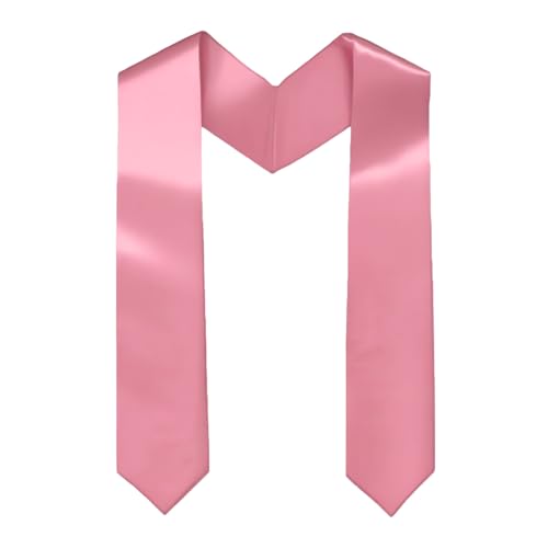 Image of Graduation Stole Honor Stole Plain Sash 60 inch Long for Graduation Ceremony and Graduation Photos